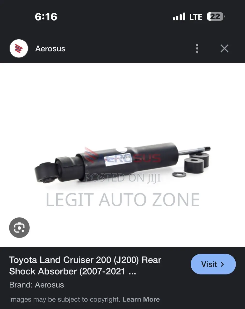 Toyota Land Cruiser 2007,2021 Back Shocks