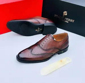 New Frank Perry Leather Laced Shoes