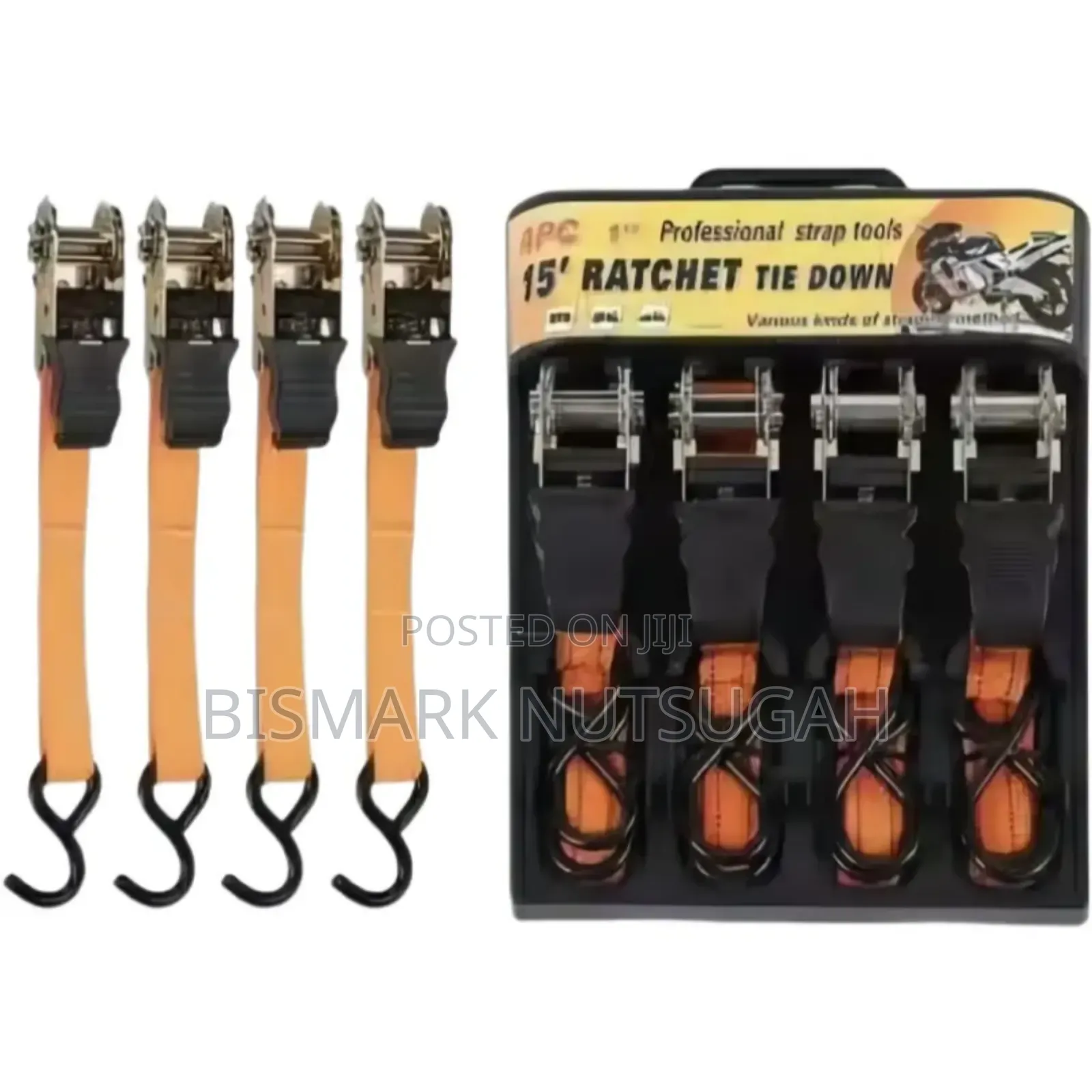 Heavy Duty Ratchet Traps Tie Down Hooks