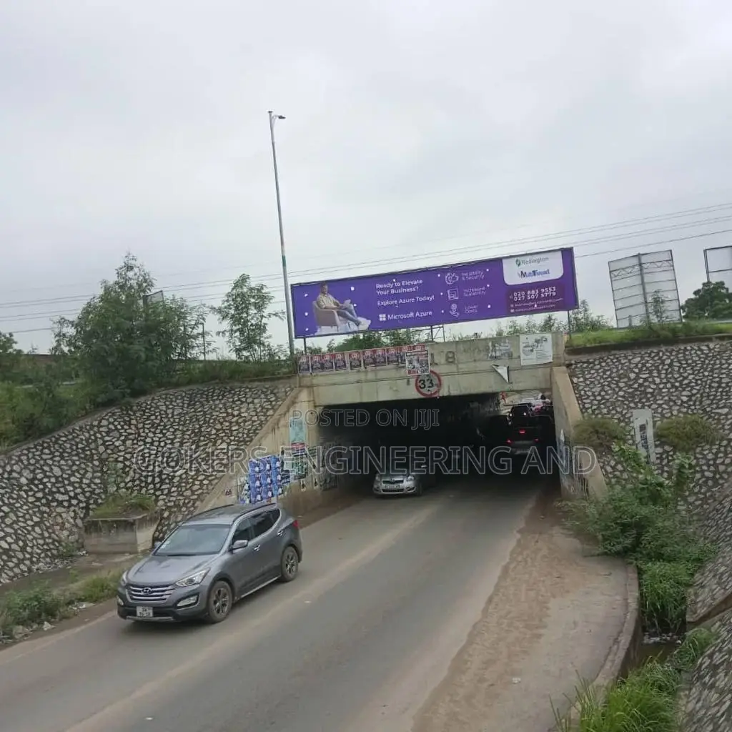 East Legon Under Bridge Billboard for Rent