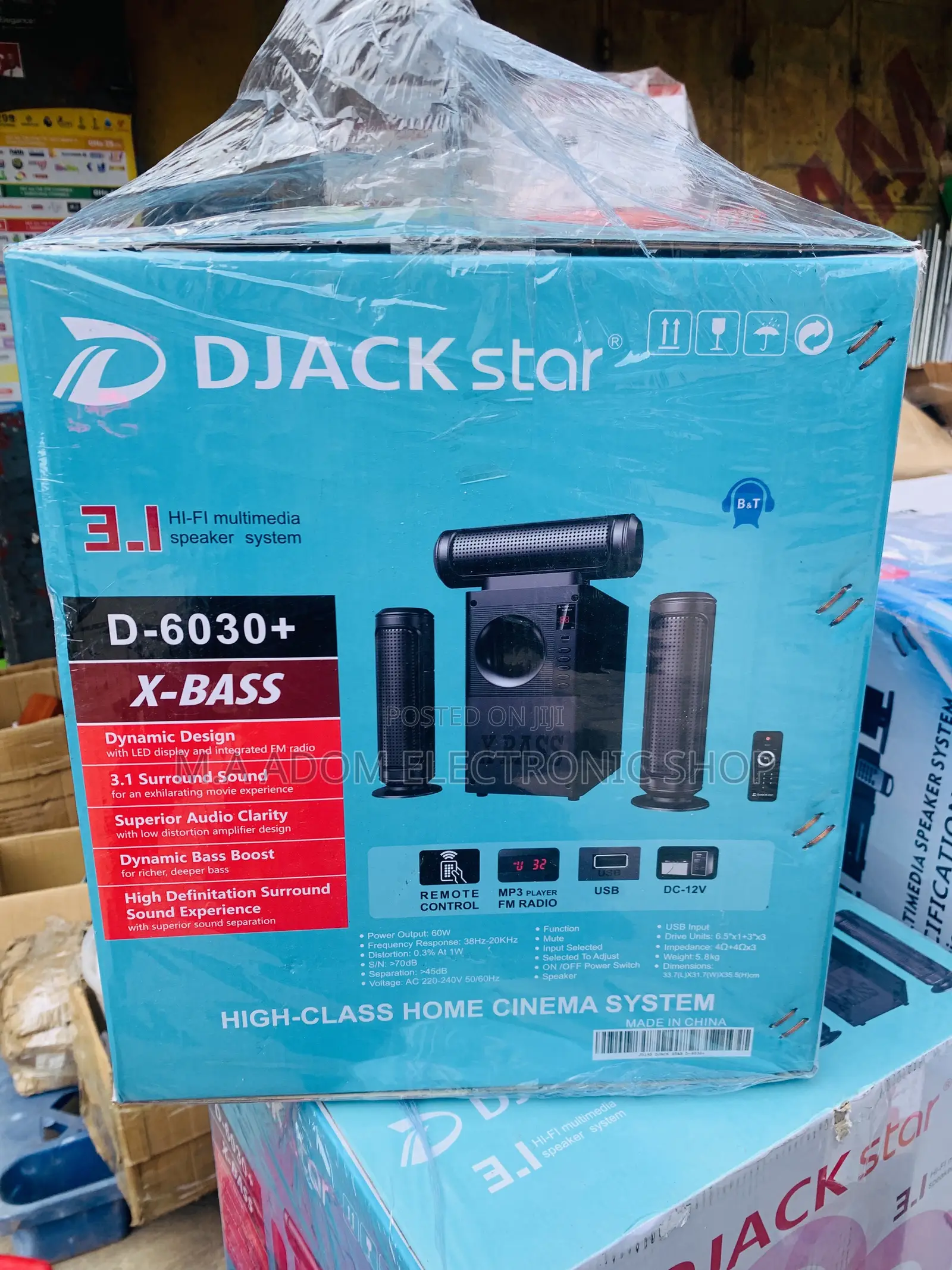 Hifi 3.1ch Multimedia Speaker System