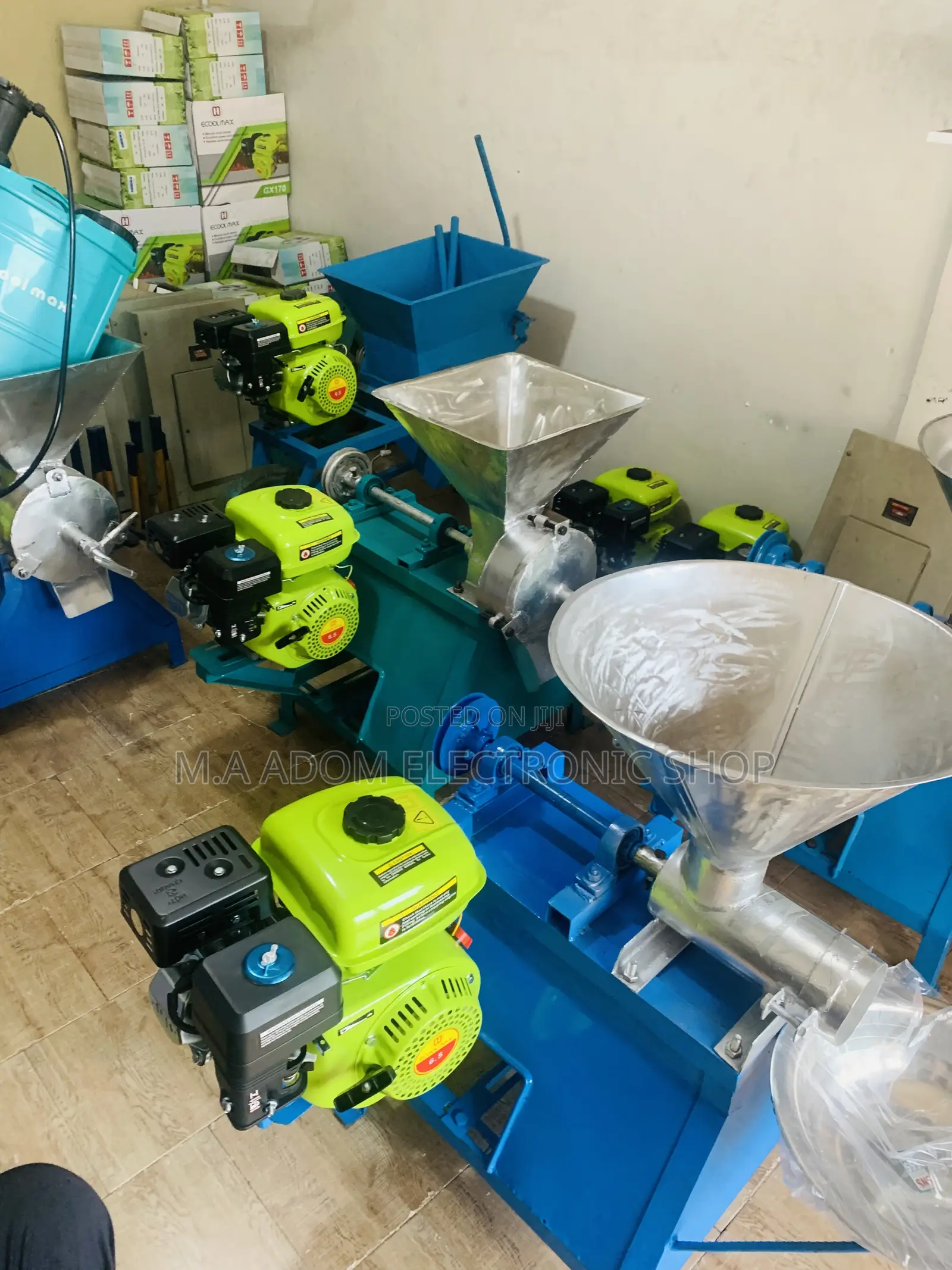 Fufu Pounding Machine Powered By Petrol
