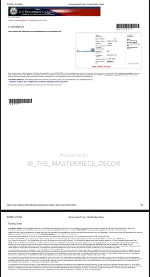 Filling the Visa Application Form or Ds 160 Form for F1 Visa