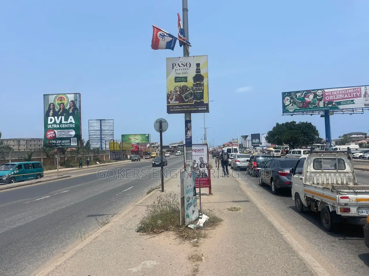 Billboard Available for Rent at Kaneshie First Light