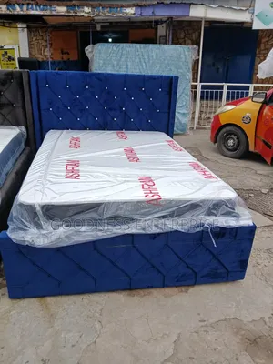 Double Bed Frame With Mattress