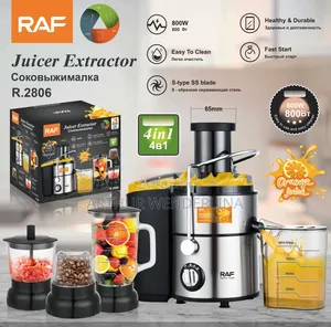 Raf 4 in 1 Juice Extractor
