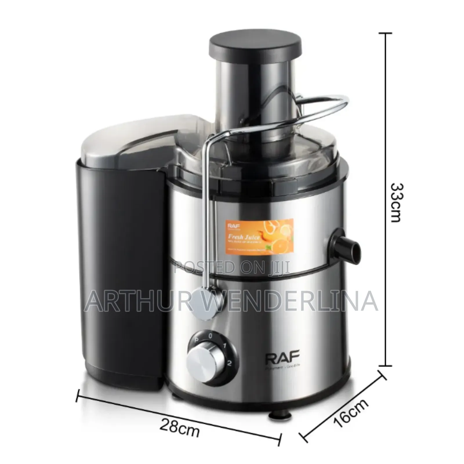 Raf 4 in 1 Juice Extractor