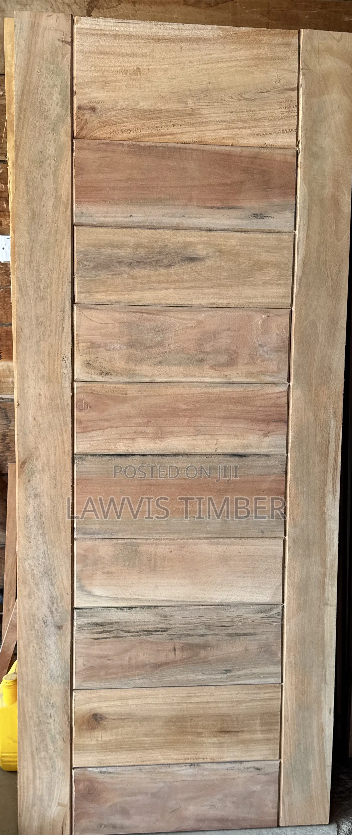 Beam Door 33” And 27” Red Wood