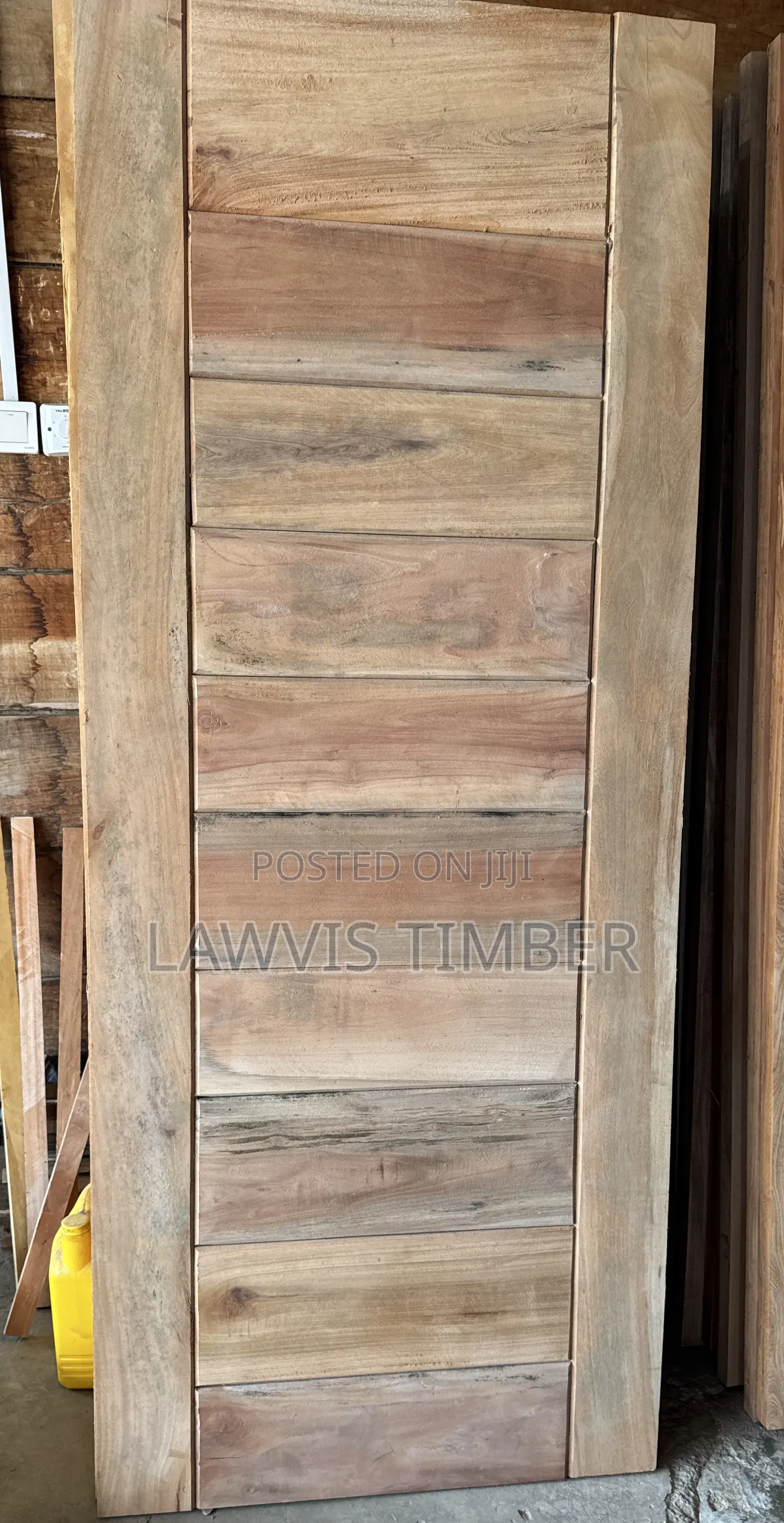 Beam Door 33” And 27” Red Wood