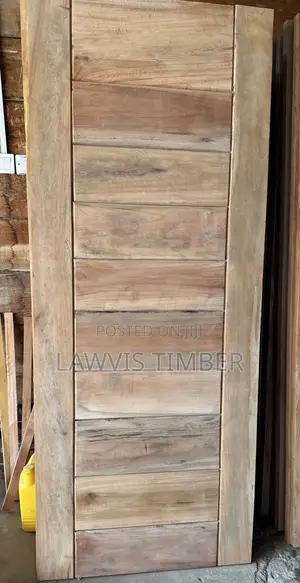 Beam Door 33” And 27” Red Wood
