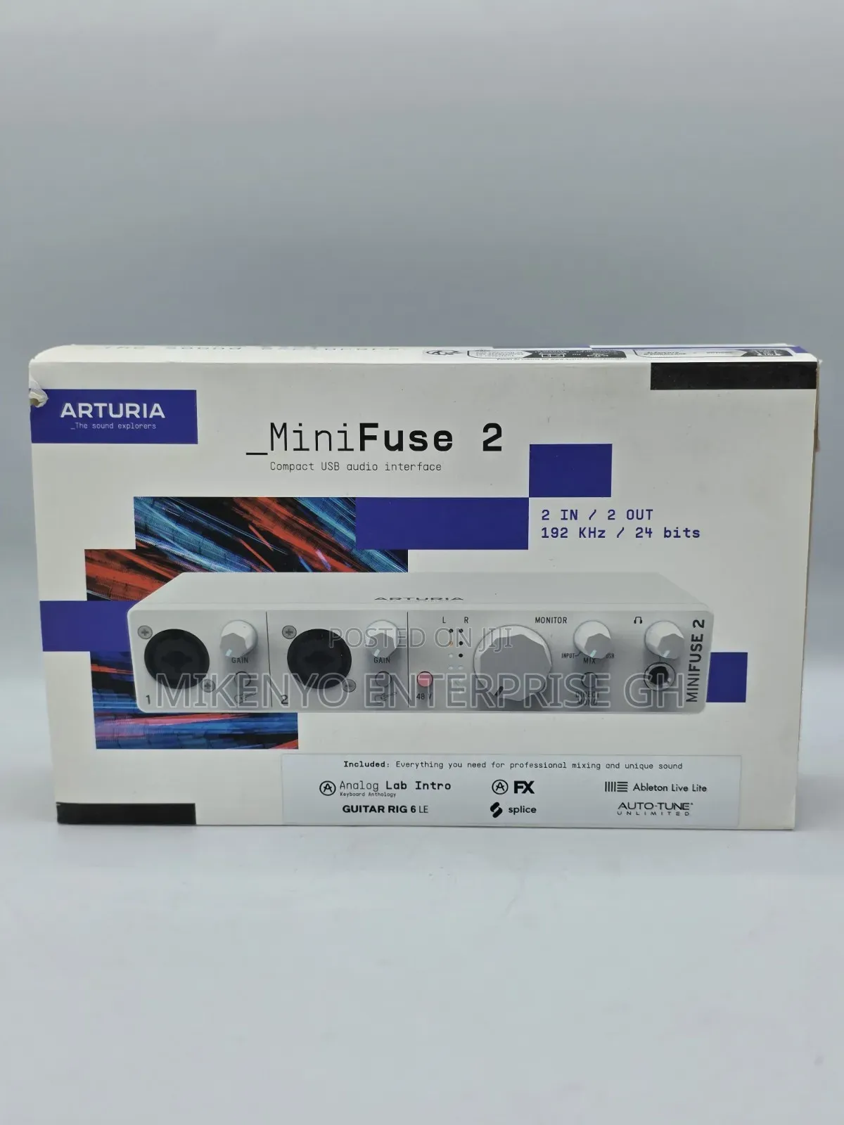 Arturia - Minifuse 2 - Usb Audio Midi Interface - White
