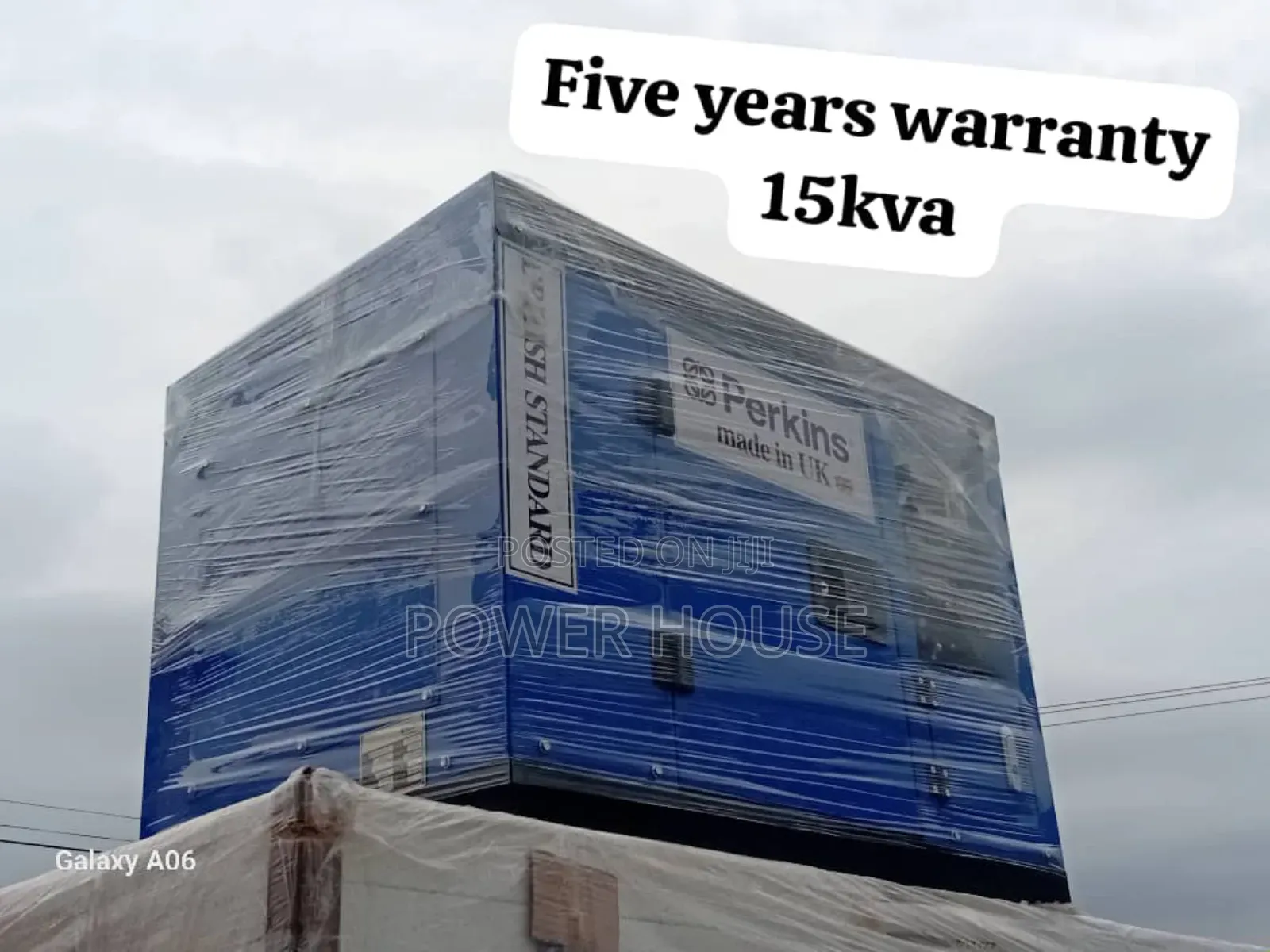 Faster Response Time 16500watts 15kva Perkins