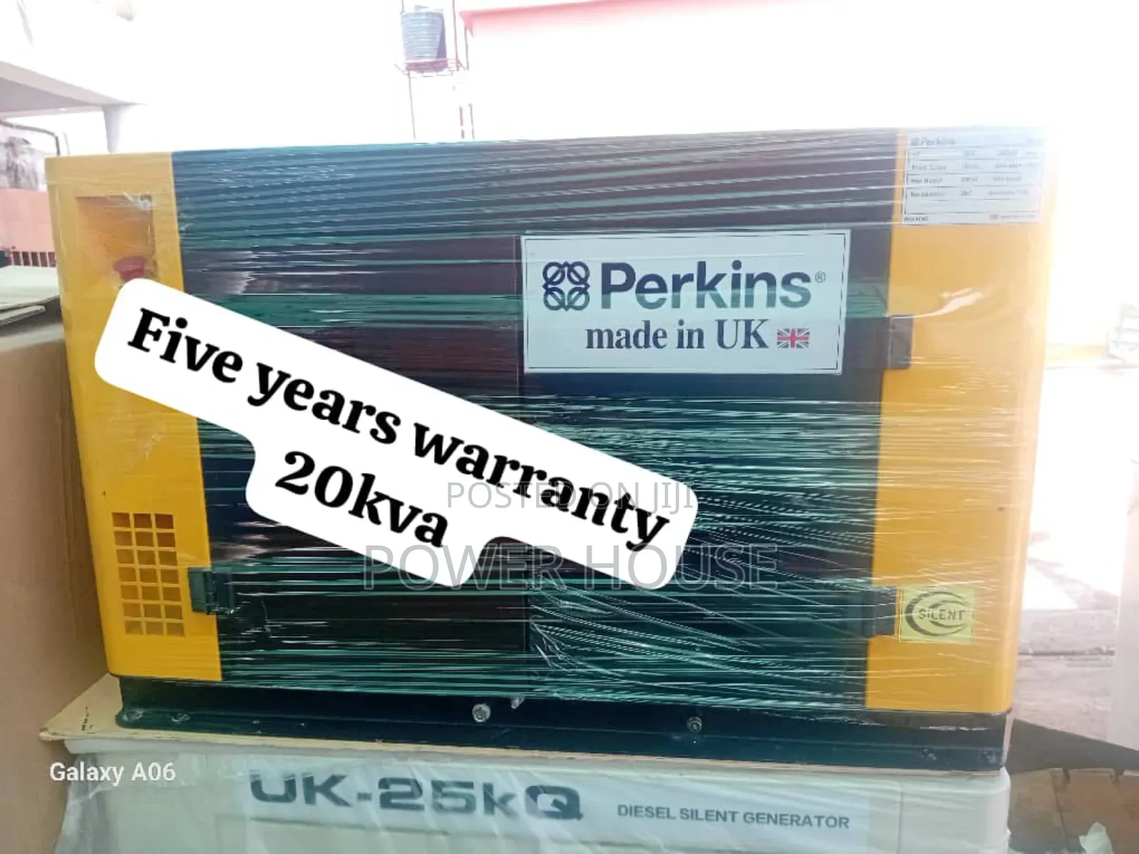 Prevent Electrical Shock 20kva Perkins Diesel