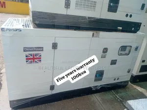 Extended Lifespan 100kva Perkins Diesel Generator 100000watt