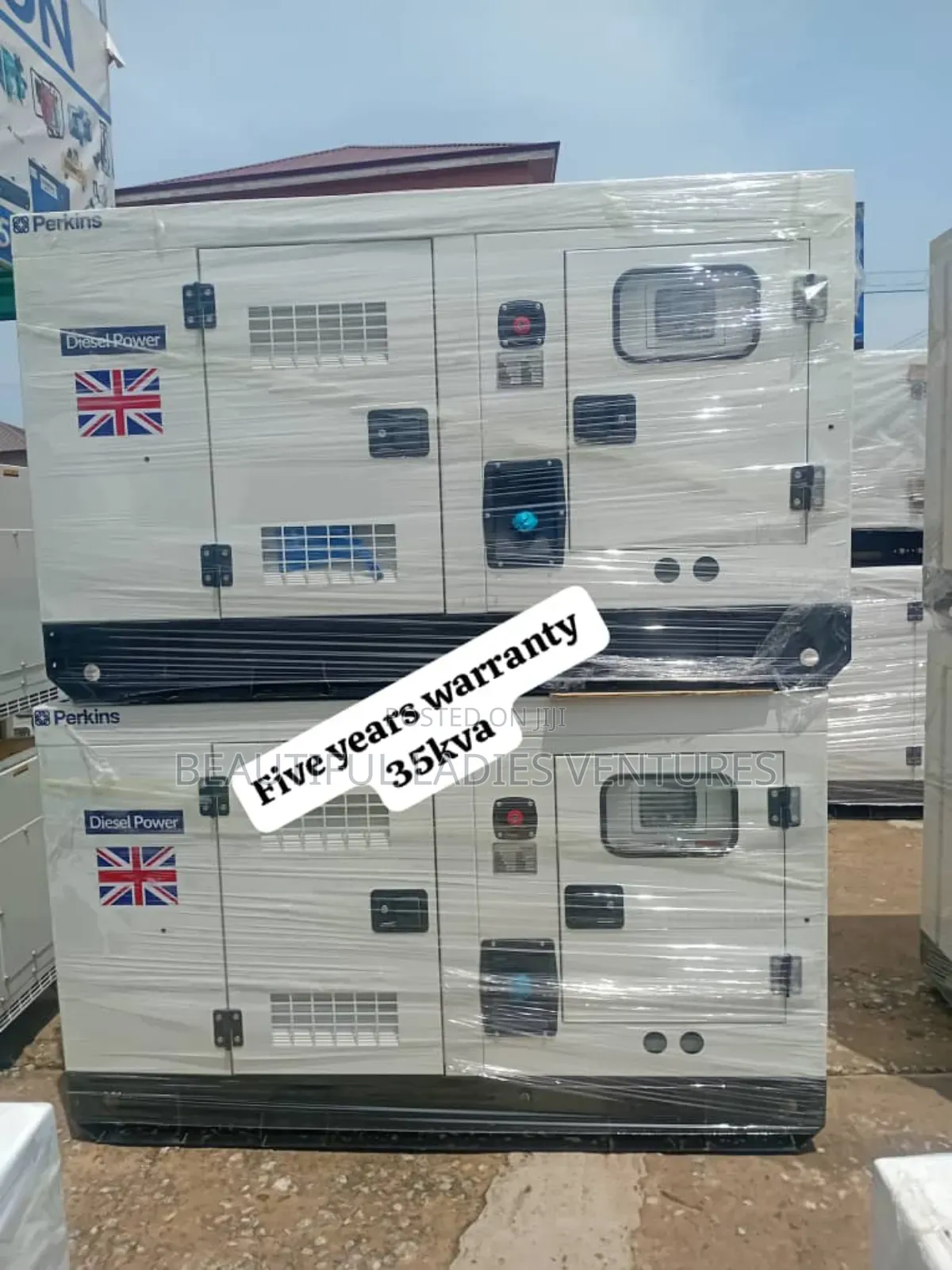 Extended Lifespan 35kva Perkins Diesel Generator 35000watts
