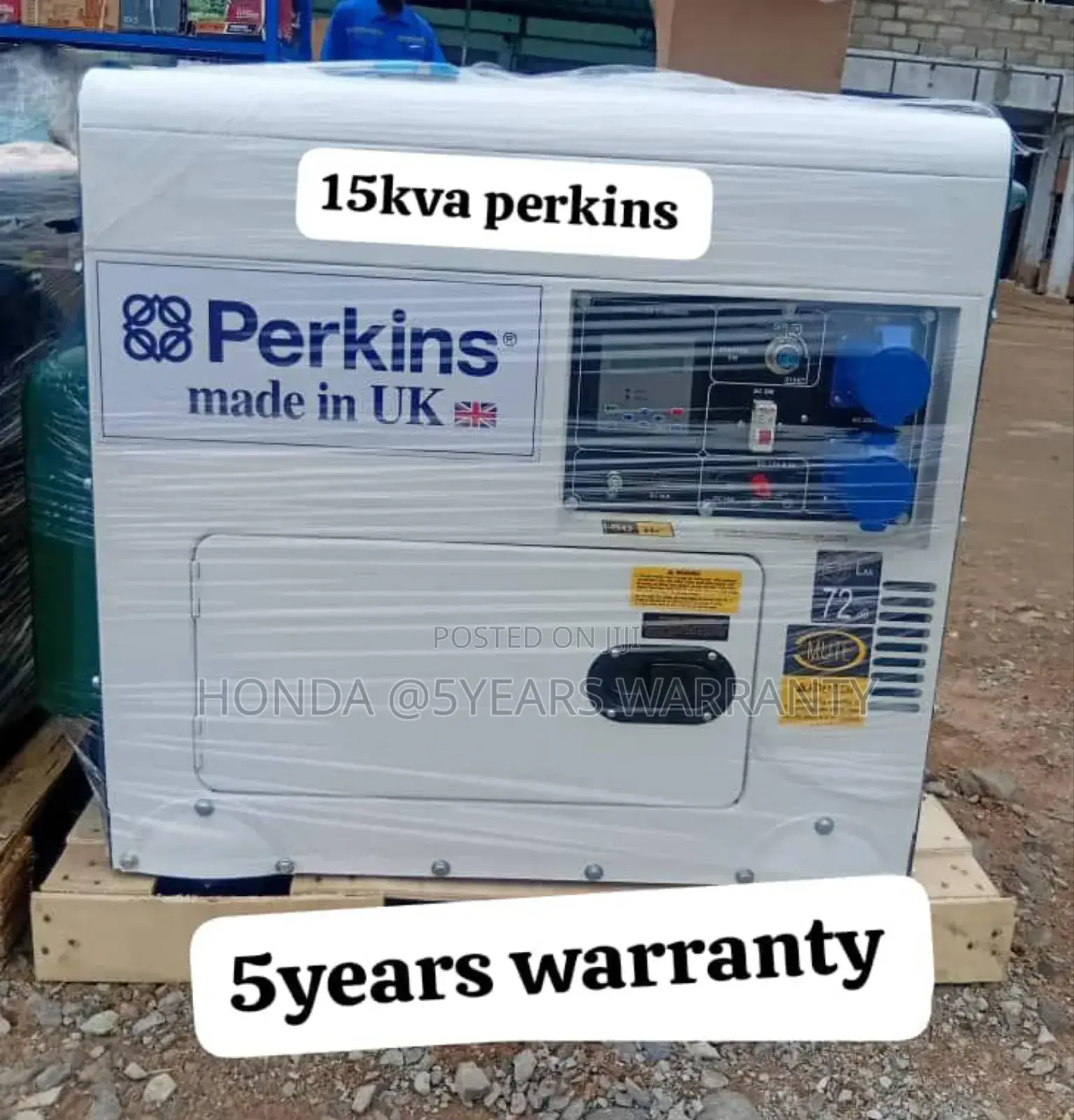 Energy for Life Perkins 16500watt 15kva Generator 15kva