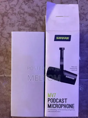 Shure Mv7 Podcast Microphone