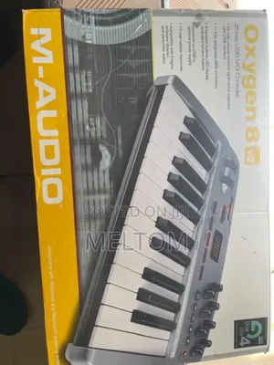 M-audio Oxygen 8v2 25key Usb Midi Keyboard