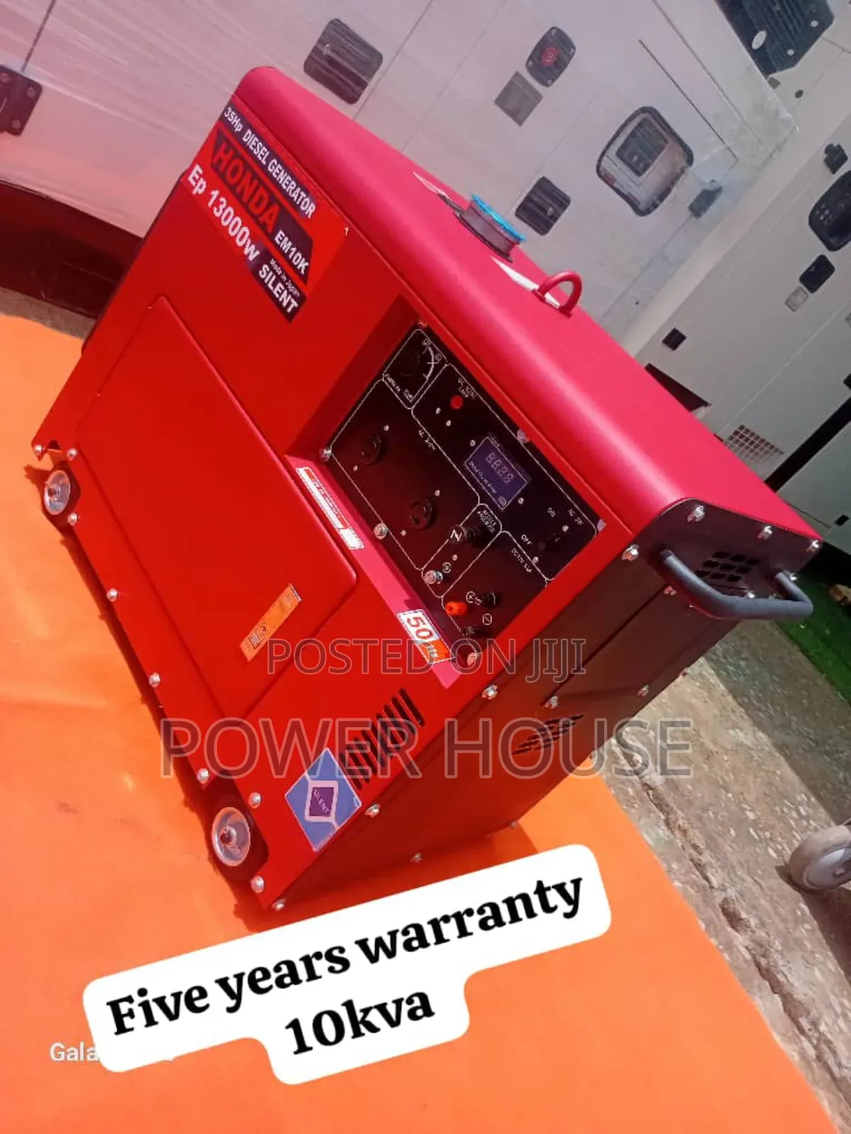 Integrated Safety 10kva 13000watts Honda Diesel Generator