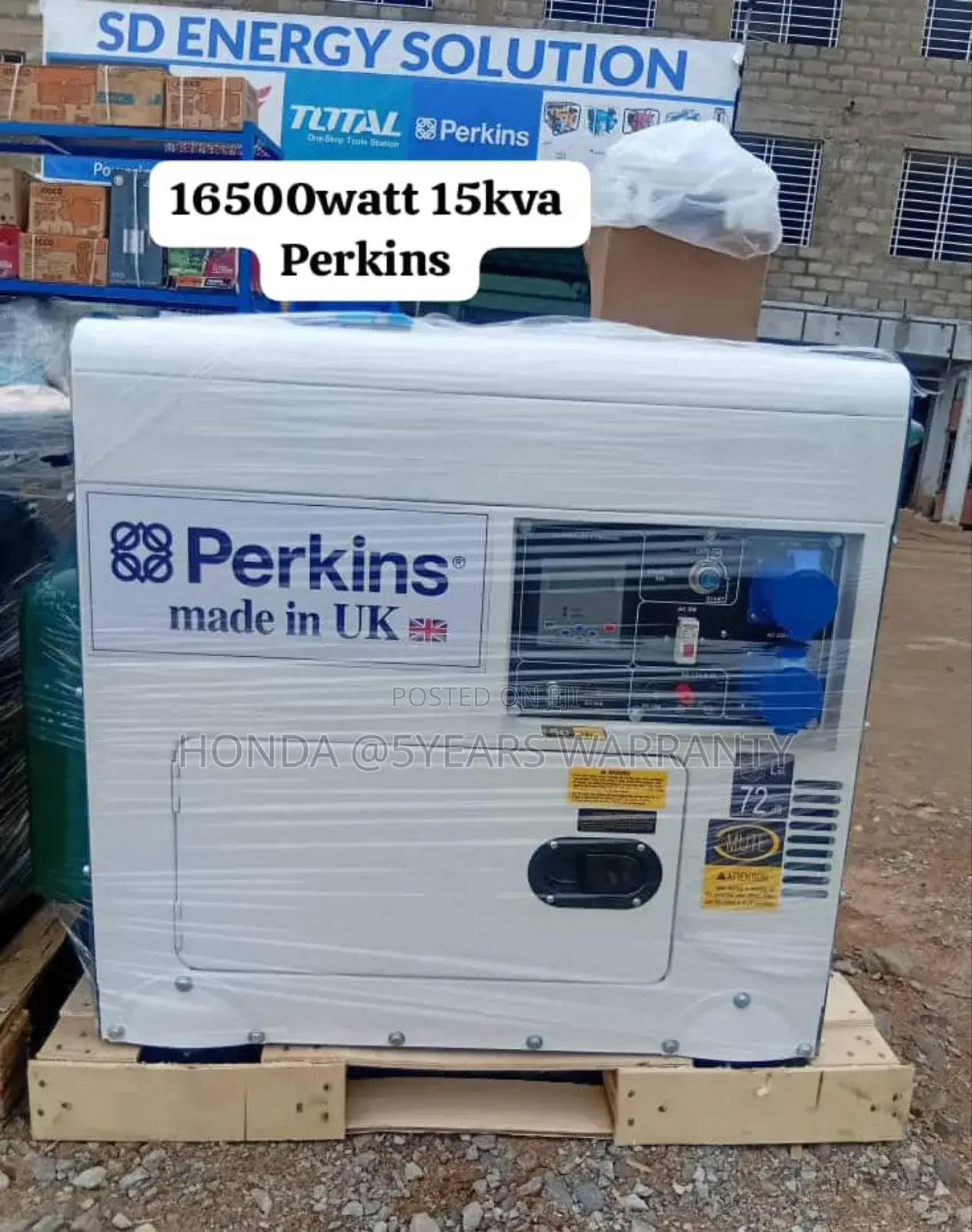 Your Energy Boost Perkins 15kva 16500watt Generator 15kva