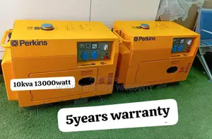 Powering Your Way Yellow 10kva Perkins 13000watt Diesel 10kv