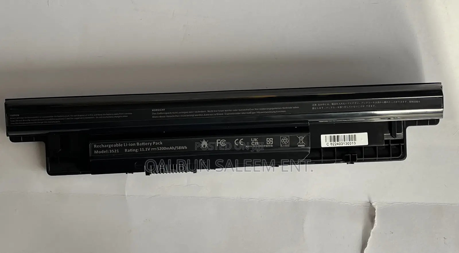 Dell Xcrmd 3521 Laptop Replacement Battery