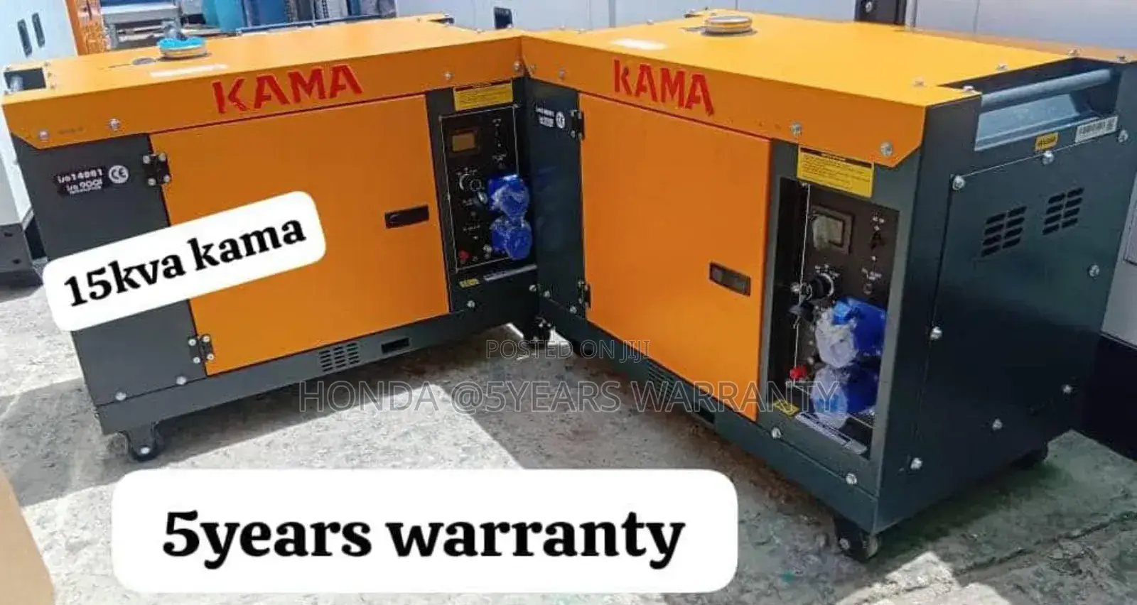 Energy for All 15kva 16500watt Kama Generator Diesel 15kva