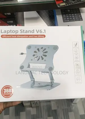 Laptop Stand With Cooling Fan Universal Aluminium Alloy X360