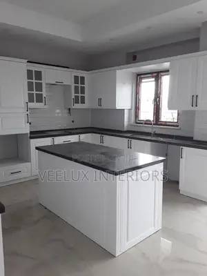 Solid Wood Kitchen Cabinets With Fridge Dishwasher