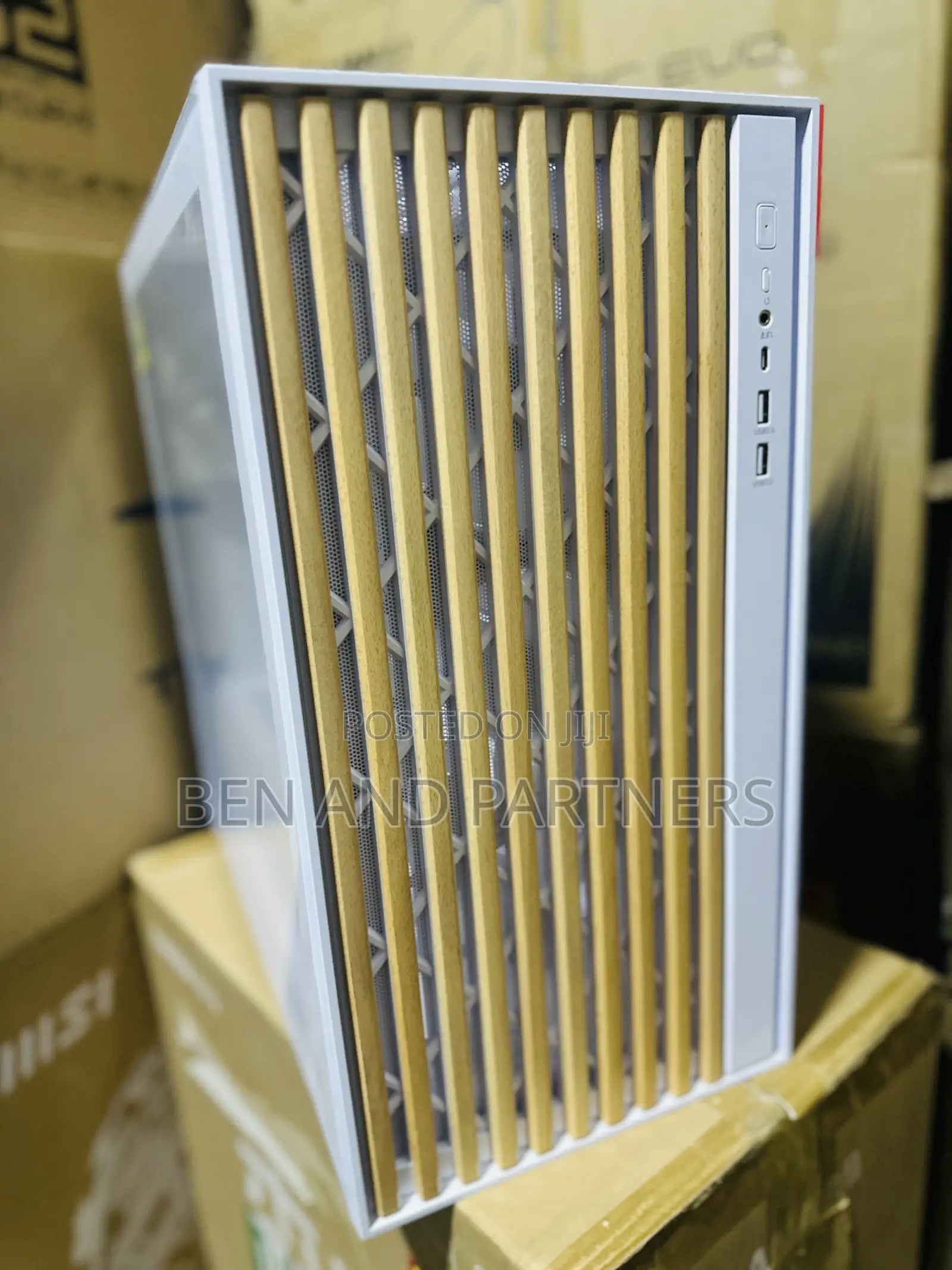 Sama Walnut, Type-c 3.2 Gen, 4-argb Fans Gaming Case