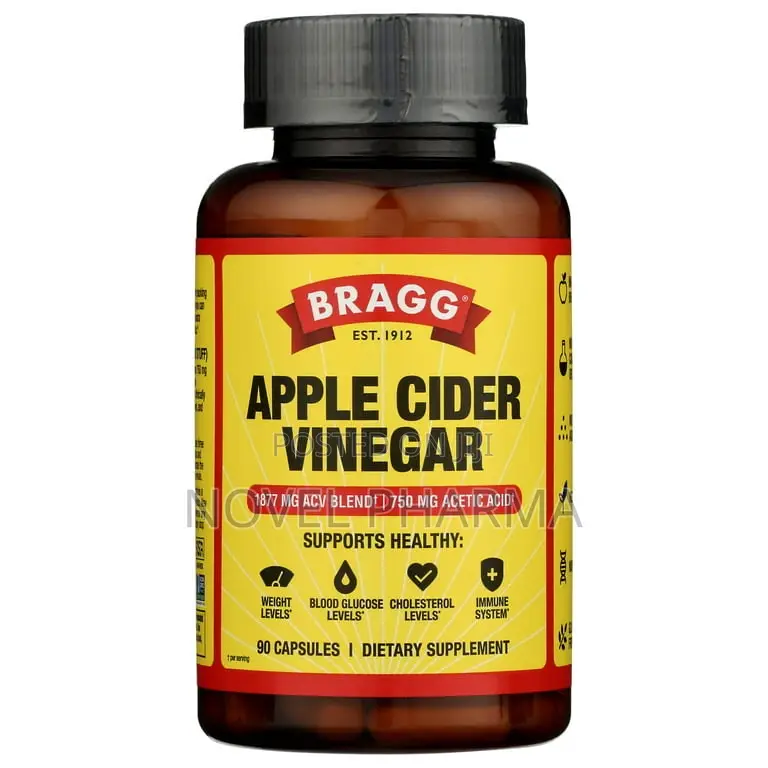 Bragg Apple Cider Vinegar - 60caps