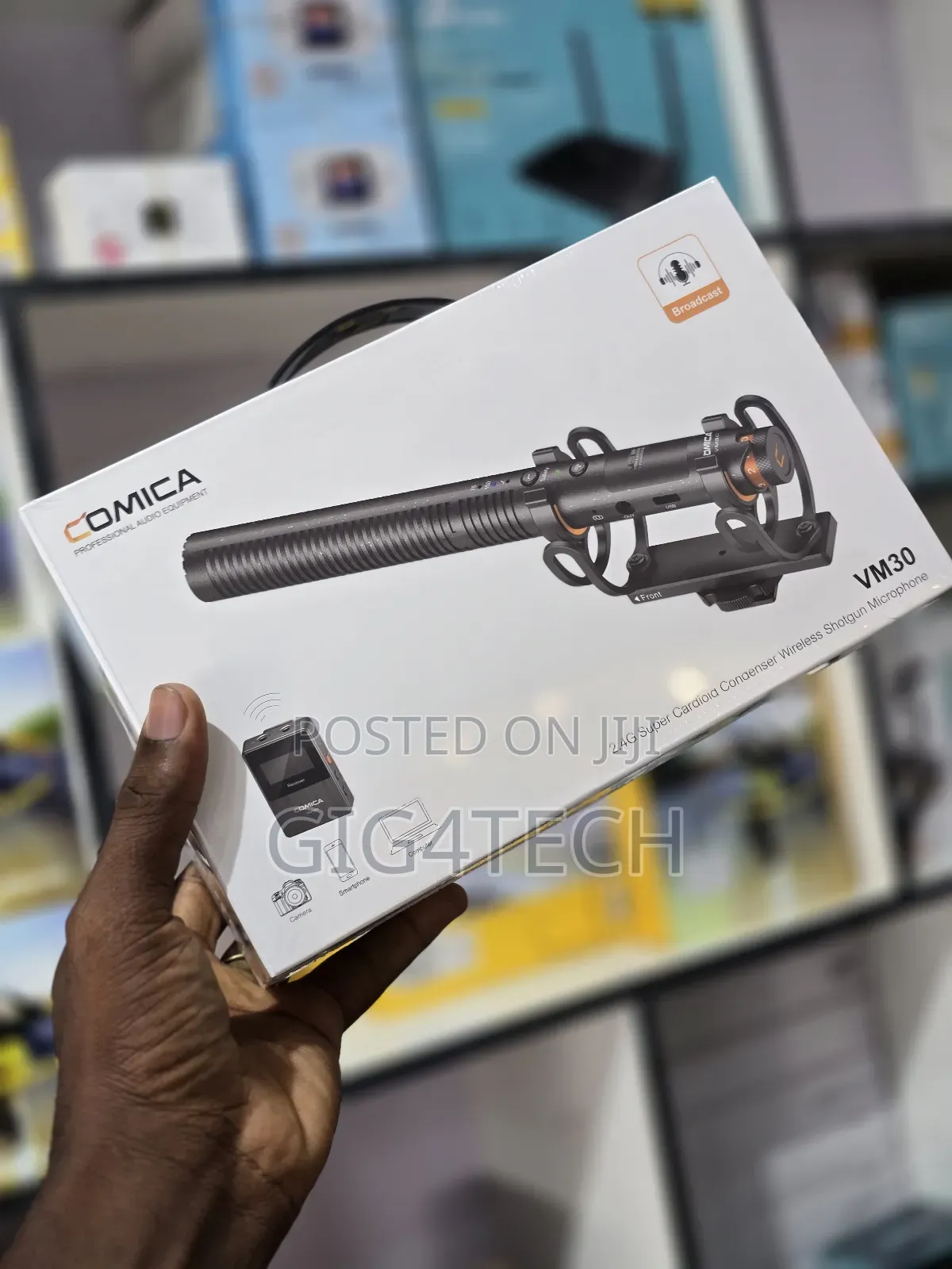 Comica Vm30 Wireless Shotgun Mic