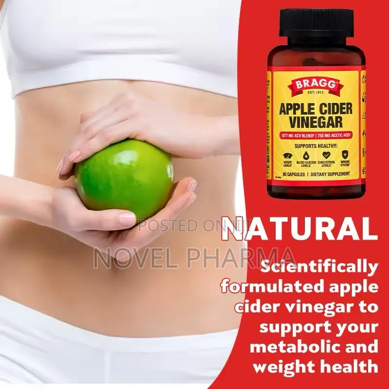 Bragg Apple Cider Vinegar - 60caps