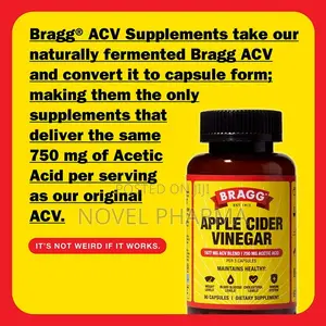 Bragg Apple Cider Vinegar - 60caps