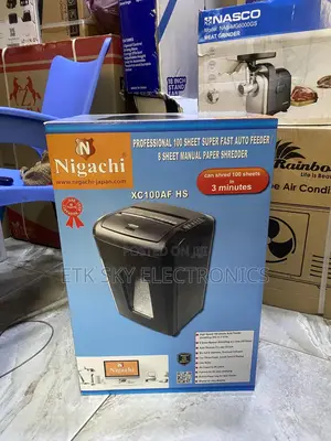 20th Century Nigachi Xc100af 100sheets Cc Paper Shredder