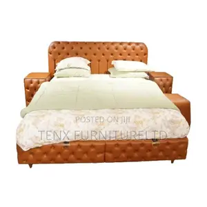 Bed With Mattress (Night Stand)