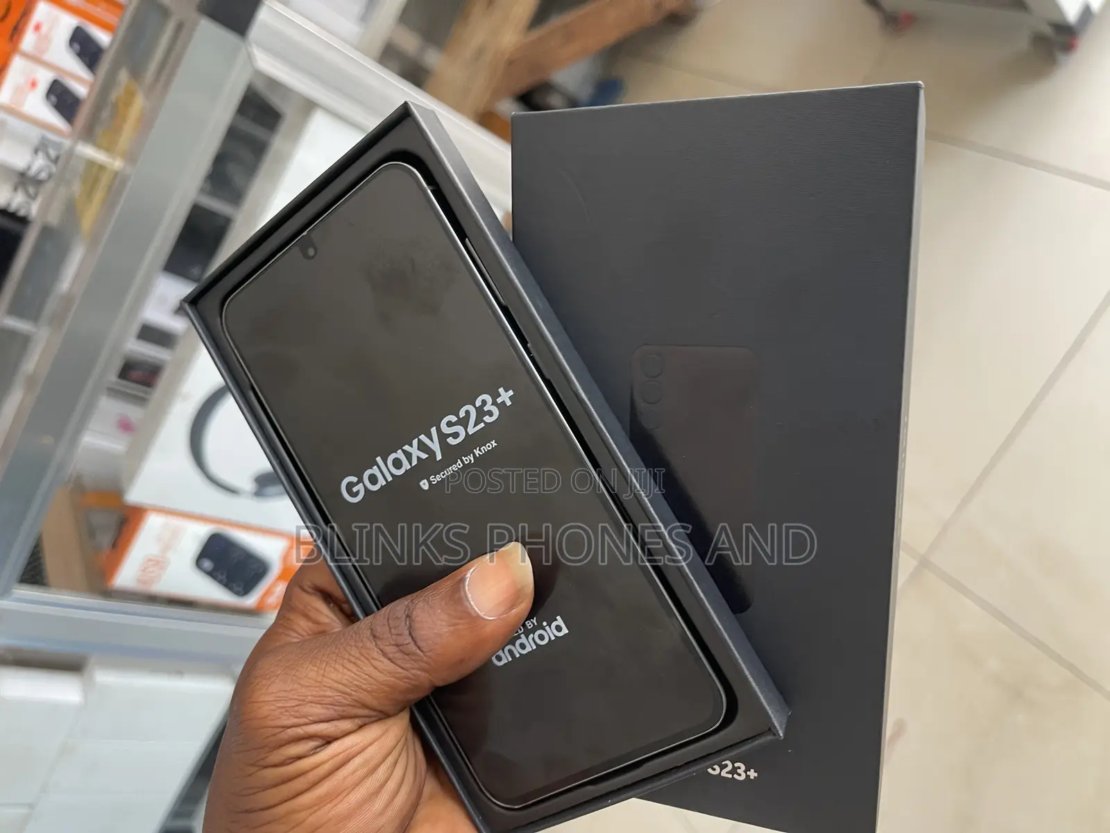 New Samsung Galaxy S23+ 256 GB Black