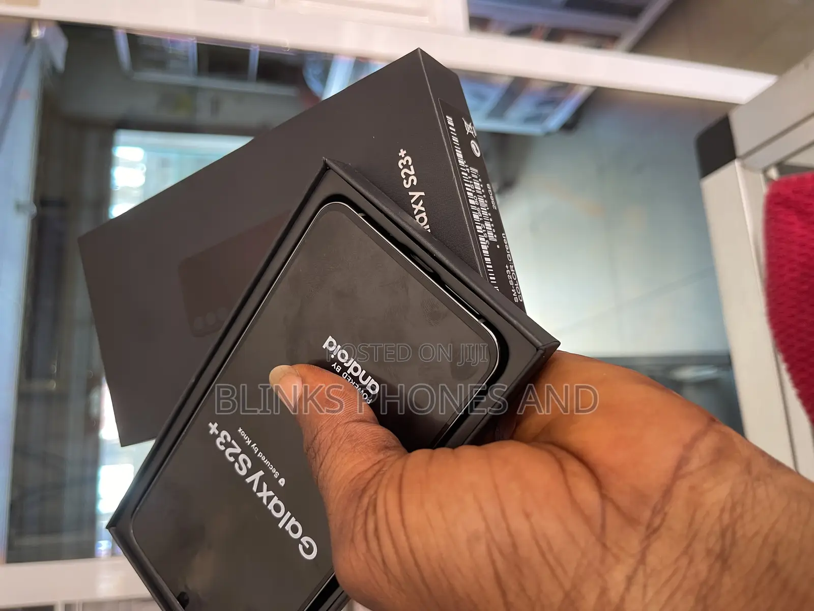 New Samsung Galaxy S23+ 256 GB Black