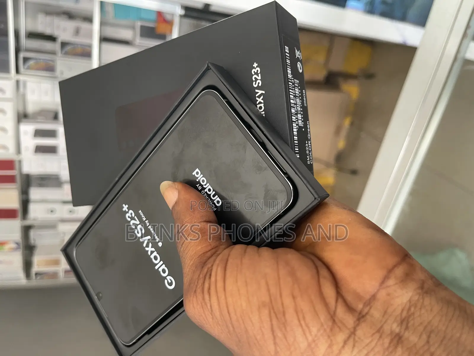 New Samsung Galaxy S23+ 256 GB Black