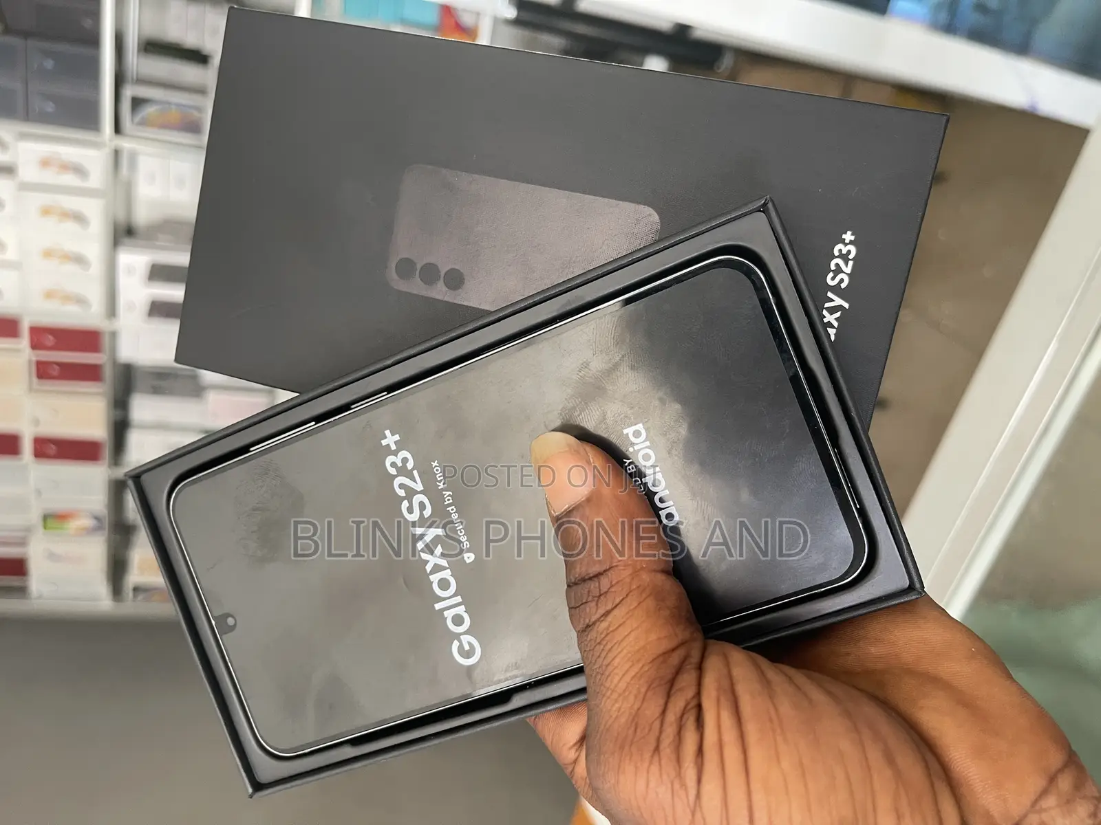 New Samsung Galaxy S23+ 256 GB Black