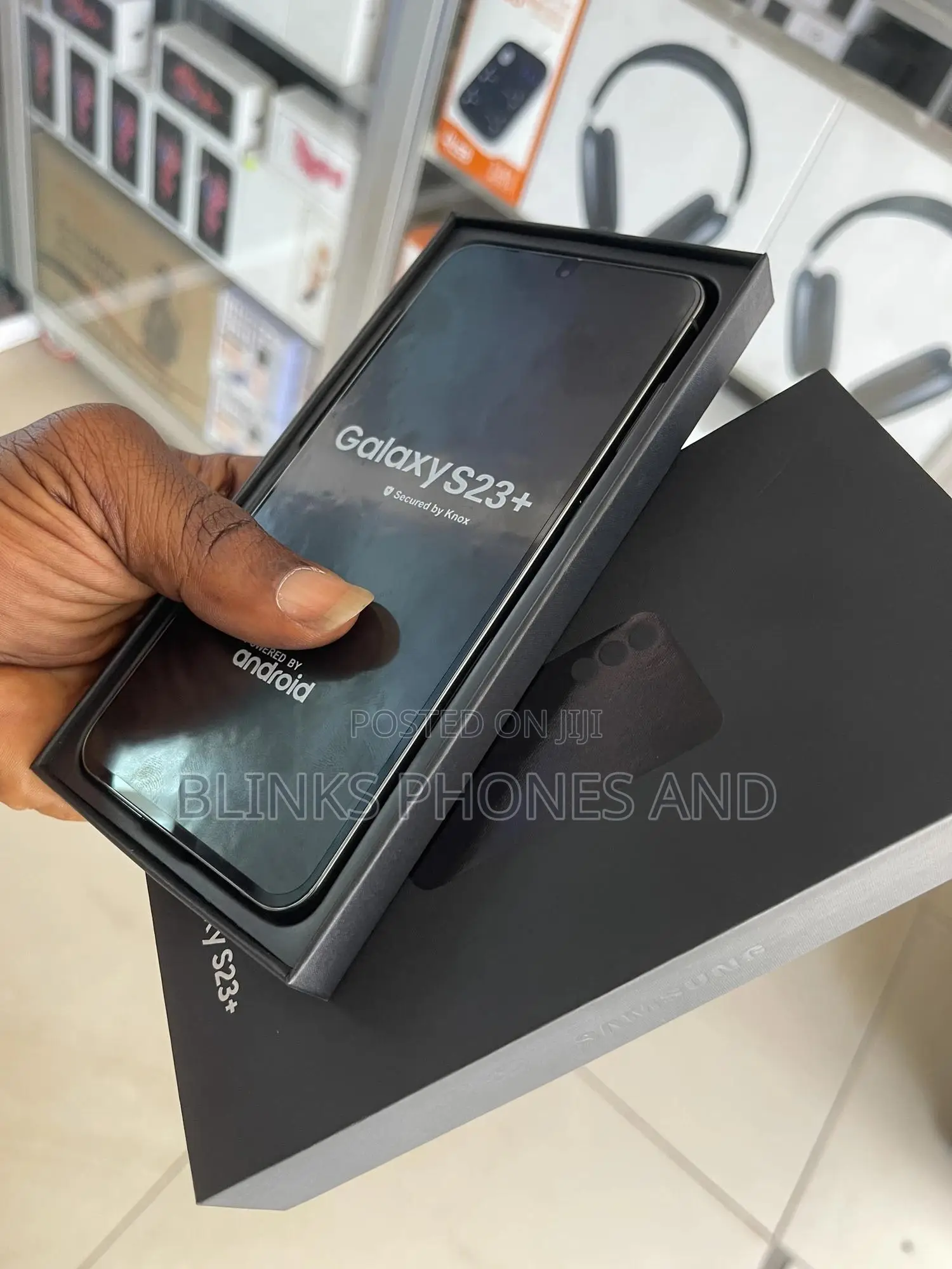 New Samsung Galaxy S23+ 256 GB Black