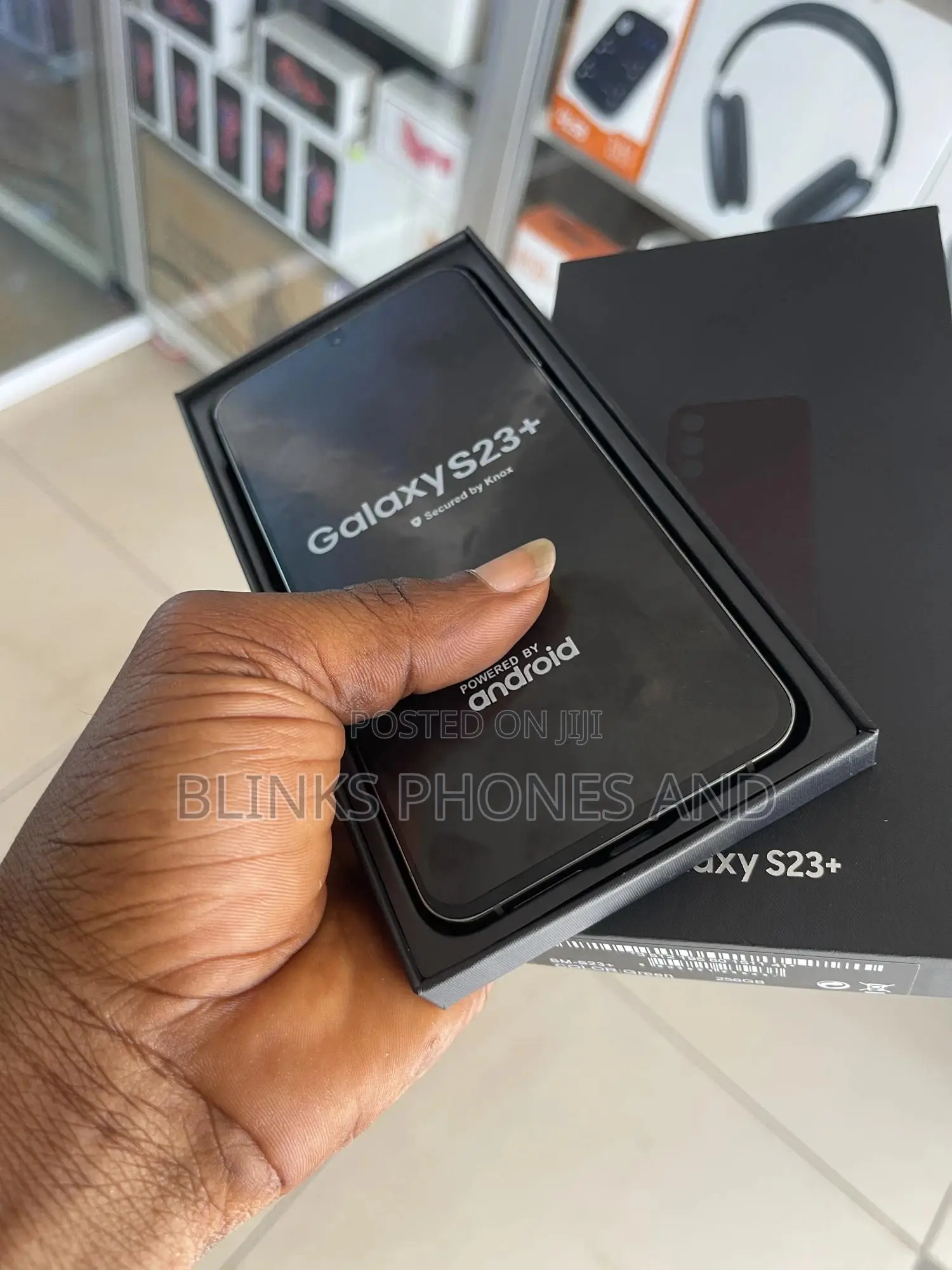New Samsung Galaxy S23+ 256 GB Black