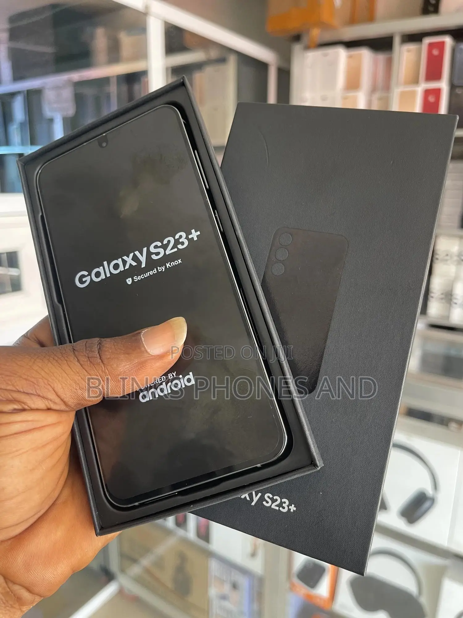 New Samsung Galaxy S23+ 256 GB Black
