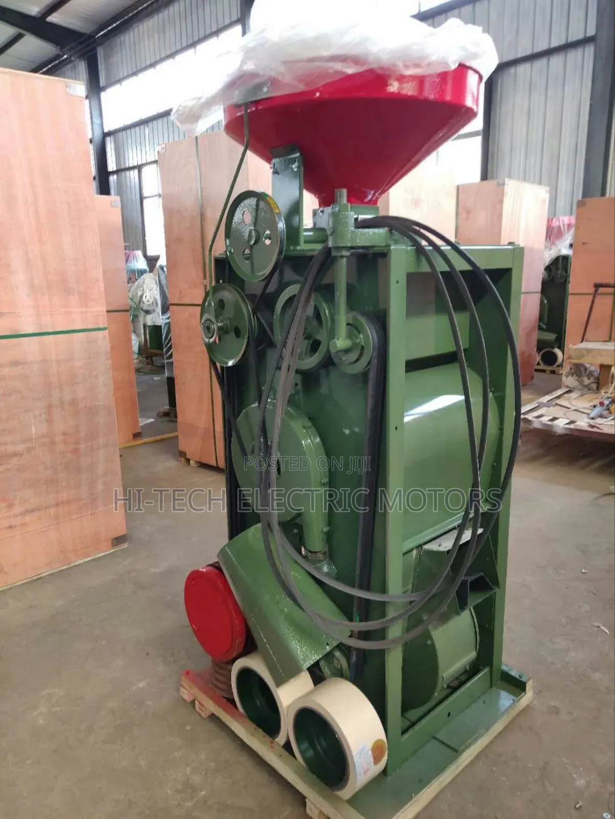 Sb10 Commercial Rice Huller Machine With Electric Motor & Diesel Engin