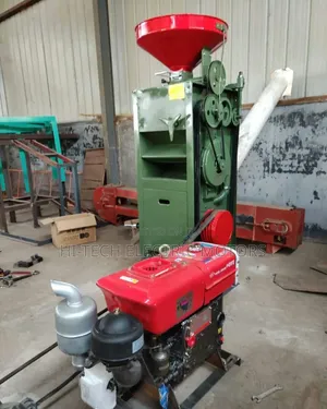 Sb10 Commercial Rice Huller Machine With Electric Motor & Diesel Engin
