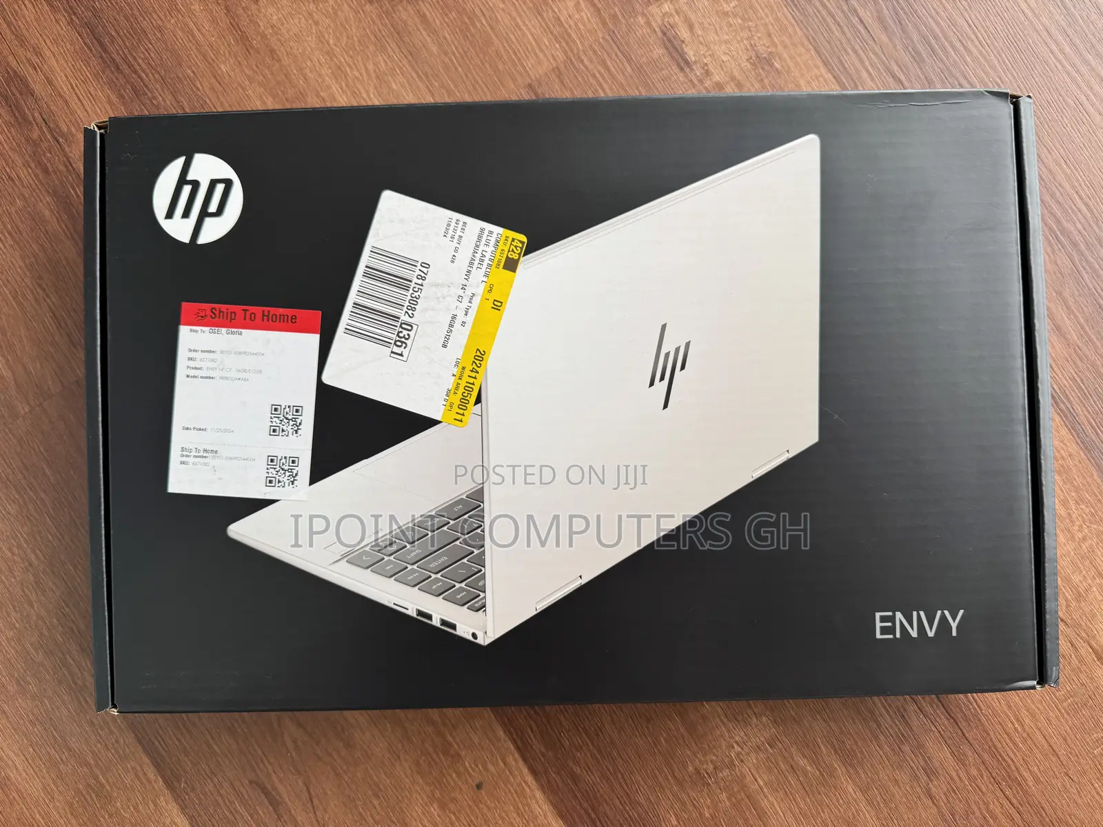 New Laptop HP Envy 14 16GB Intel SSD 512GB
