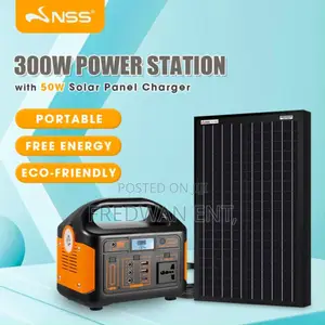 Super Power Station 300w With Panel.