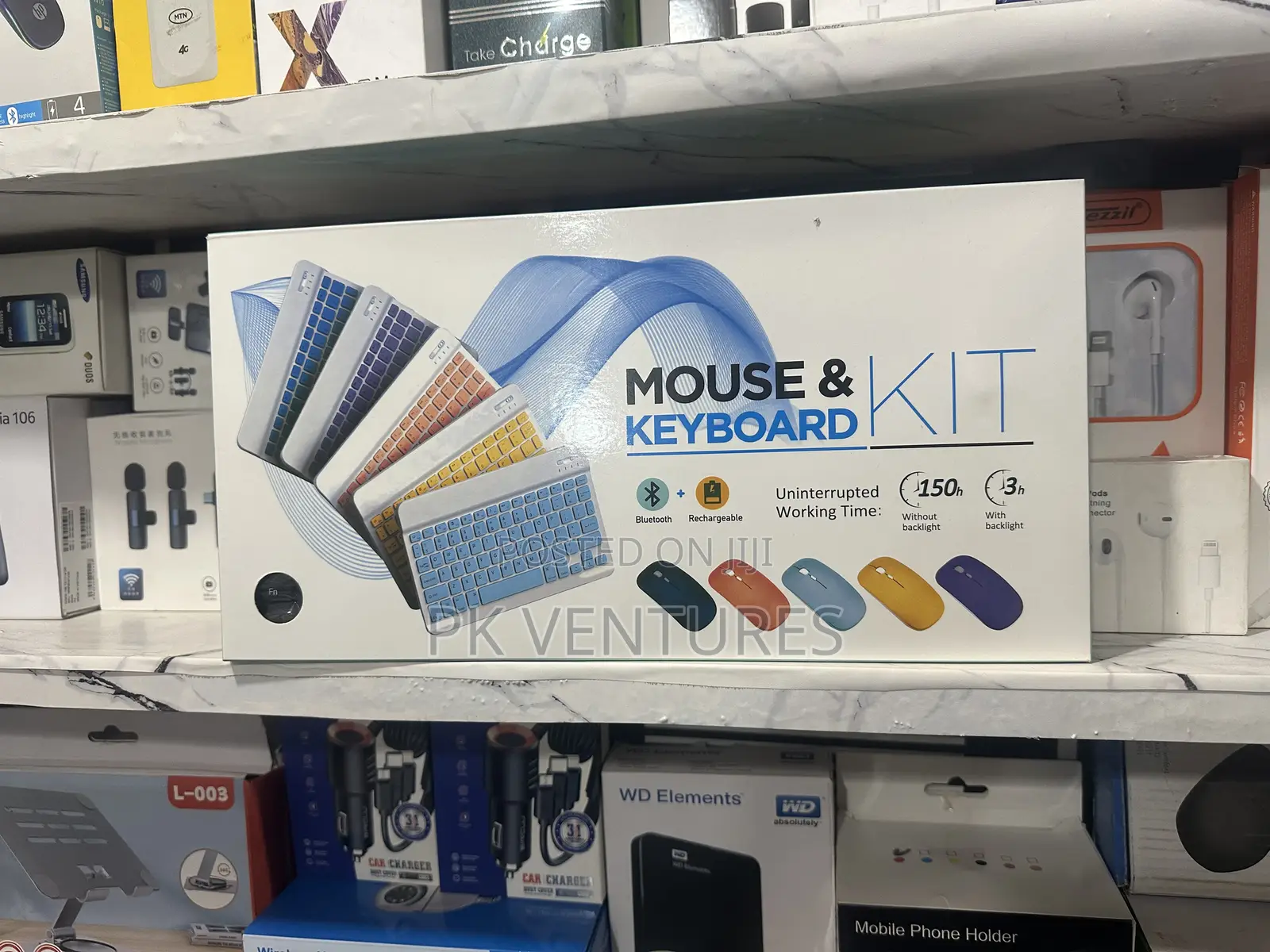 Bluetooth Keyboard With Mouse