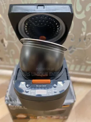 5l Silver Crest Rice Cooker Wit Heavy Pot No Rusting Assured