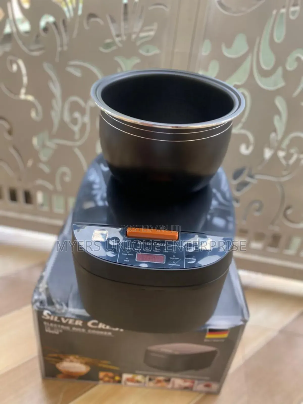 Easy to Use Silver Crest Rice Cooker 5l No Rusting Wahala
